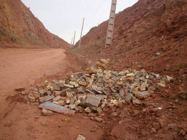 نخاله ساختمانی